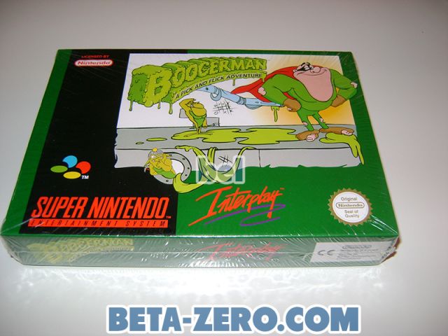 Boogerman - SNES PAL-EUR sealed