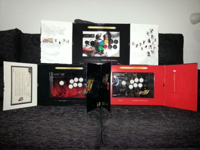 Mad Catz Arcade Fightsticks.