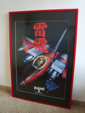 Raiden II Poster Arcade
