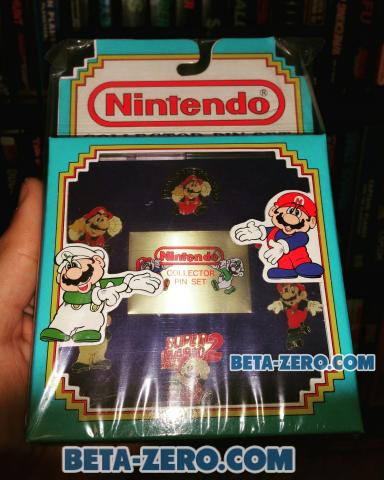 Nintendo Collector Pin Set.