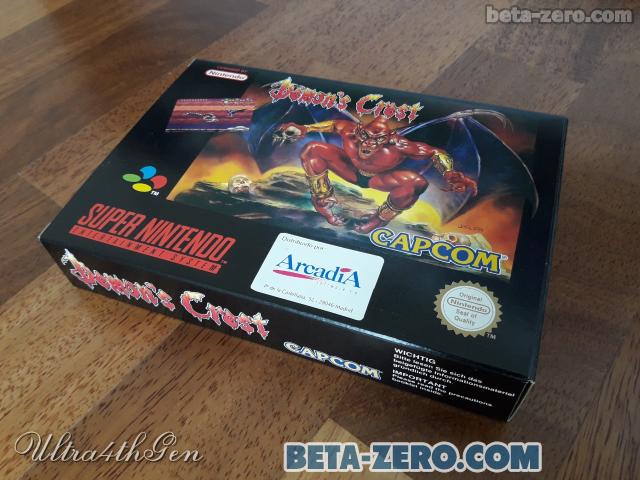 DEMON'S CREST ESPAÑOLIZADO SUPER NINTENDO