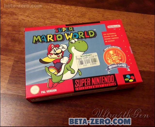SUPER MARIO WORLD ESPAÑOL EDICIÓN ROJA NINTENDO CLASSICS