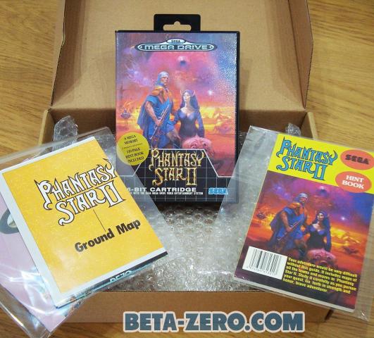 Phantasy Star II + Hint Book