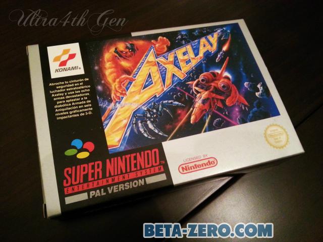 AXELAY PAL ESP SNES