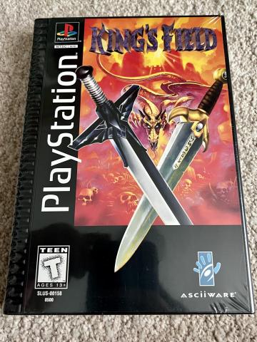 King's Field versión Long Box (USA)