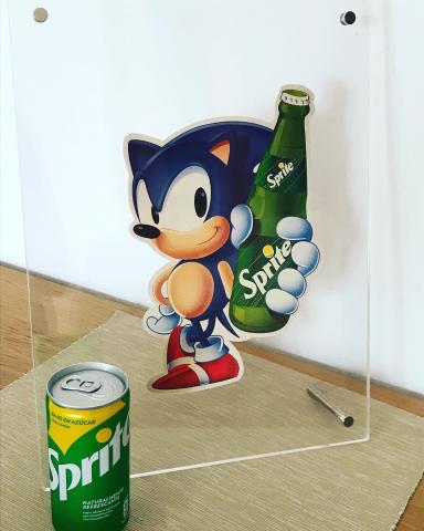 Publicidad Sonic x Sprite